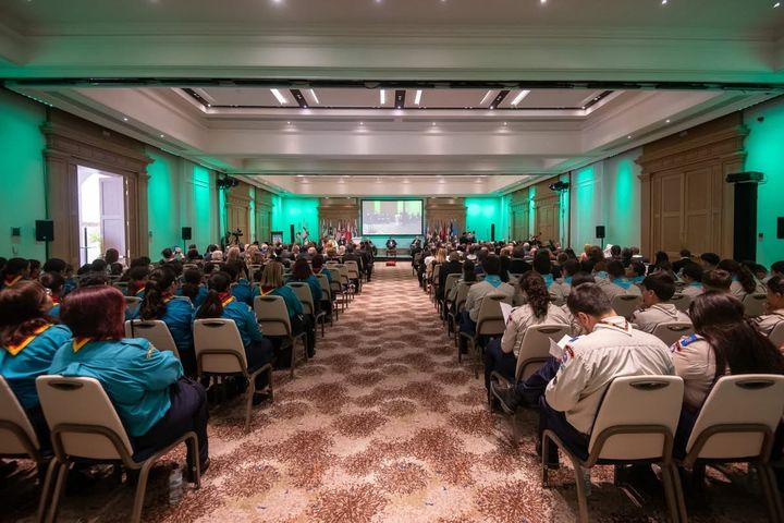 The hall of the 34th Solemn Investiture at the Westin Dragonara.